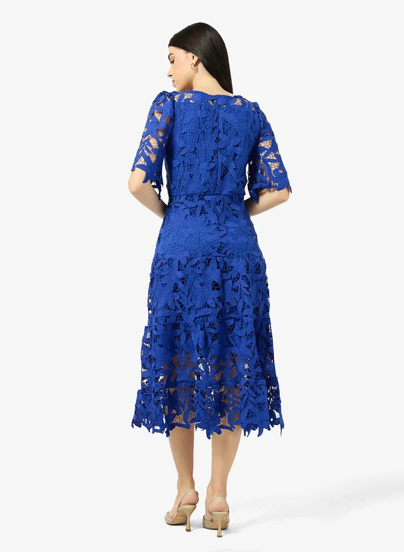 ايلا Lace Aline Dress